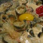 Quiche courgettes edam 6