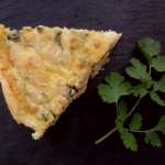 Quiche haricots blancs, maquereaux, coriandre 0