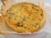 Quiche haricots blancs, maquereaux, coriandre