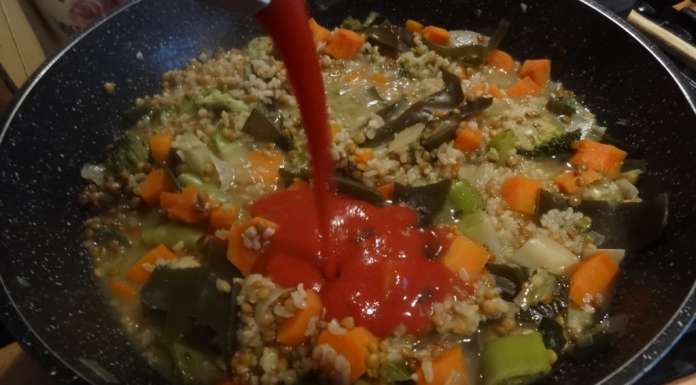 Ragoût vegan riz complet et lentilles 10