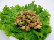 Salade aux deux pommes-avocat