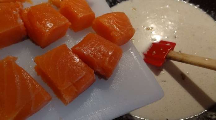 Saumon au lait de coco et beurre de cacahuètes 4