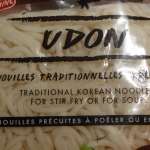 Udon coréens aux légumes 1