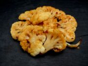 Chou-fleur caramélisé au four