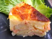 Gratin de pommes de terre saumon mozzarella