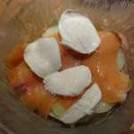 Gratin de pommes de terre saumon mozzarella 8