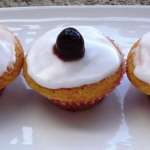 Muffins à la compote glacés au citron 0