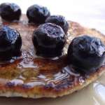 Pancakes au sésame noir 0