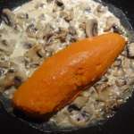 Patate douce farcie aux champignons 10
