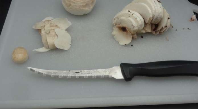 Patate douce farcie aux champignons 4