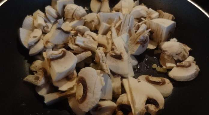 Patate douce farcie aux champignons 6