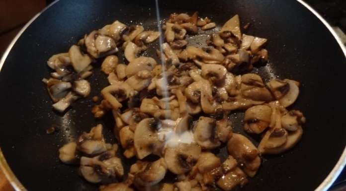 Patate douce farcie aux champignons 7