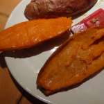 Patate douce farcie aux champignons 9
