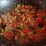 Tarte à la ratatouille, au riz et emmenthal 1