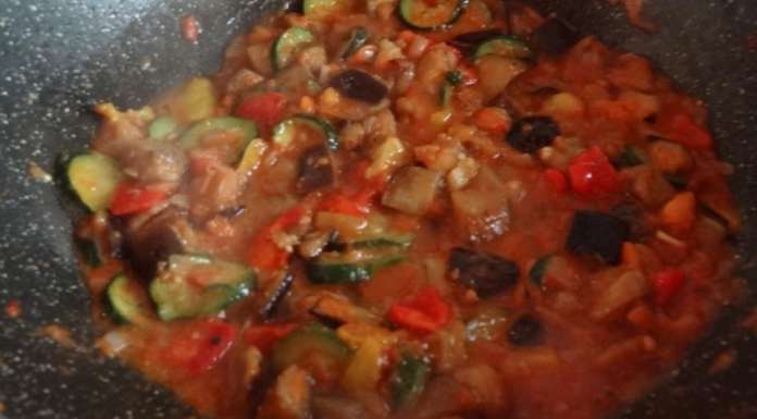 Tarte à la ratatouille, au riz et emmenthal 1