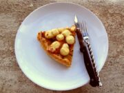 Tarte à la ratatouille, au riz et emmenthal