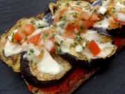 Tartines aux aubergines