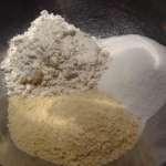 Crumble sans gluten aux pommes, abricot et gingembre 2