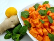 Papaye au gingembre – Salade du Ghana