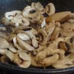 Gratin de crozets aux champignons 5
