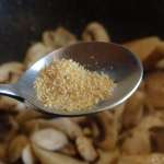 Gratin de crozets aux champignons 6