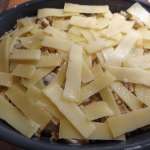 Gratin de crozets aux champignons 8