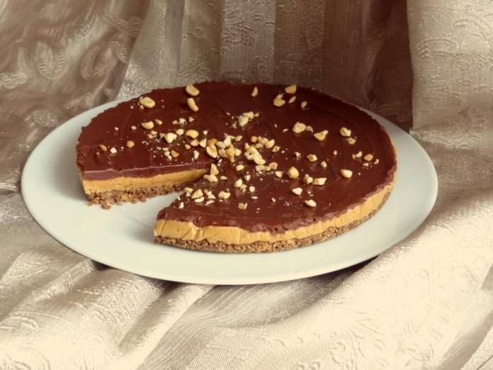 Gâteau déviant chocolat cacahuètes