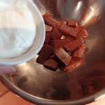 Gâteau déviant chocolat cacahuètes 8