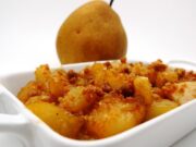Poires au caramel et épices