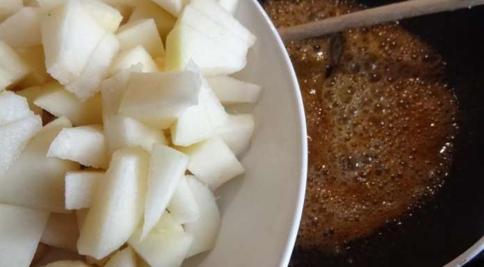 Poires au caramel et épices 4