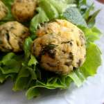 Boulettes de pois chiches à la feta et aux herbes 0