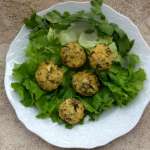 Boulettes de pois chiches à la feta et aux herbes 11