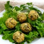 Boulettes de pois chiches à la feta et aux herbes