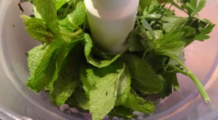 Ensalada de frijoles rojos con salsa Chimichurri 1