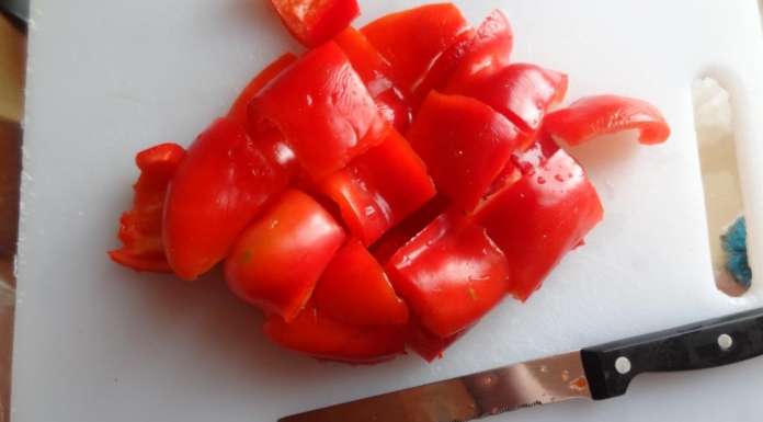 Ensalada de frijoles rojos con salsa Chimichurri 2