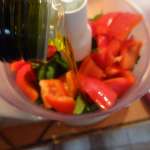 Ensalada de frijoles rojos con salsa Chimichurri 3