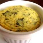 Flan de fromage frais aux herbes 9