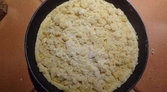 Kruimelvlaai (Pays Bas) tarte à la crème en crumble 17