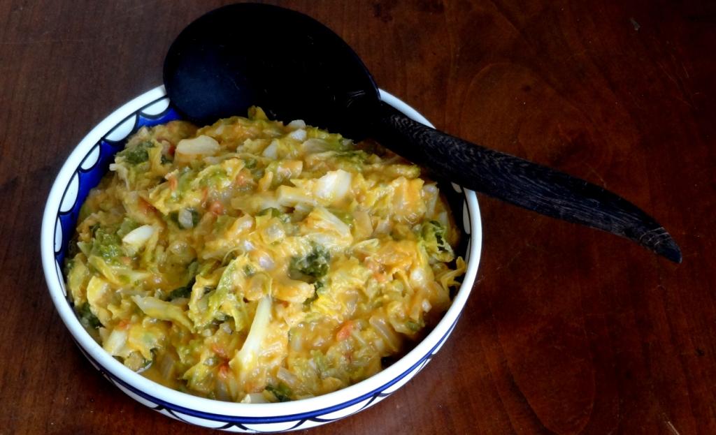 Chou épicé aux cacahuètes 1