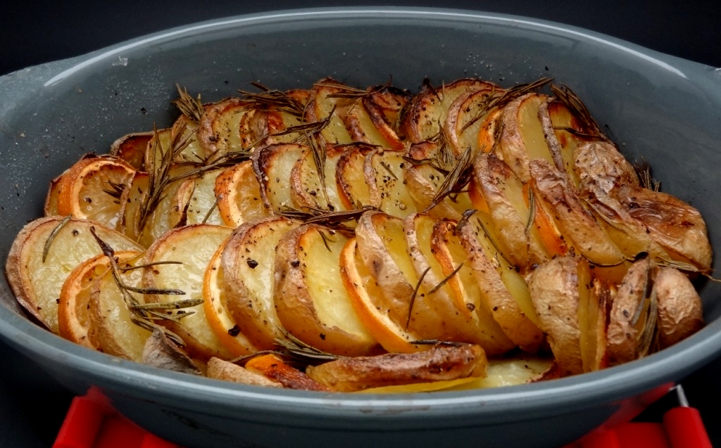 recettes israeliennes pommes de terre grillées au citron et au thym