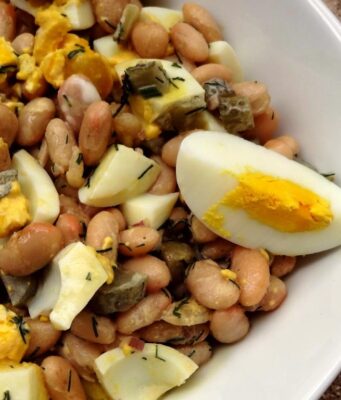 Salade nordique de haricots blancs