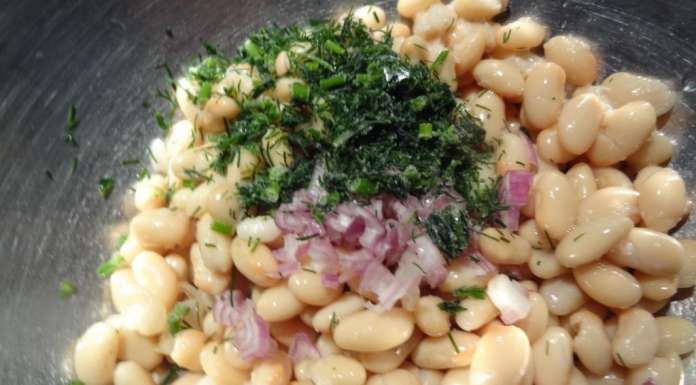 Salade nordique de haricots blancs 4