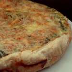 Tarte aux épinards, brebis et tomate  0