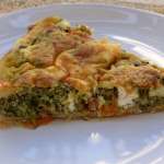 Tarte aux épinards, brebis et tomate