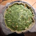 Tarte aux épinards, brebis et tomate 9