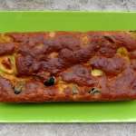 Cake aux anchois, courgettes et olives 0