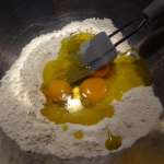 Cake aux anchois, courgettes et olives 6