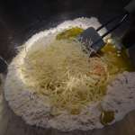 Cake aux anchois, courgettes et olives 7