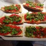Croustades à la coriandre et chavignol 8