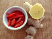 Fraises gingembre et citron